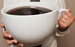 Large coffee cup